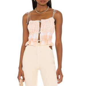 For Love & Lemons Allyson Top Size large